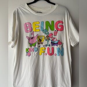 Nickelodeon SpongeBob & Friends Kids T-Shirt - White